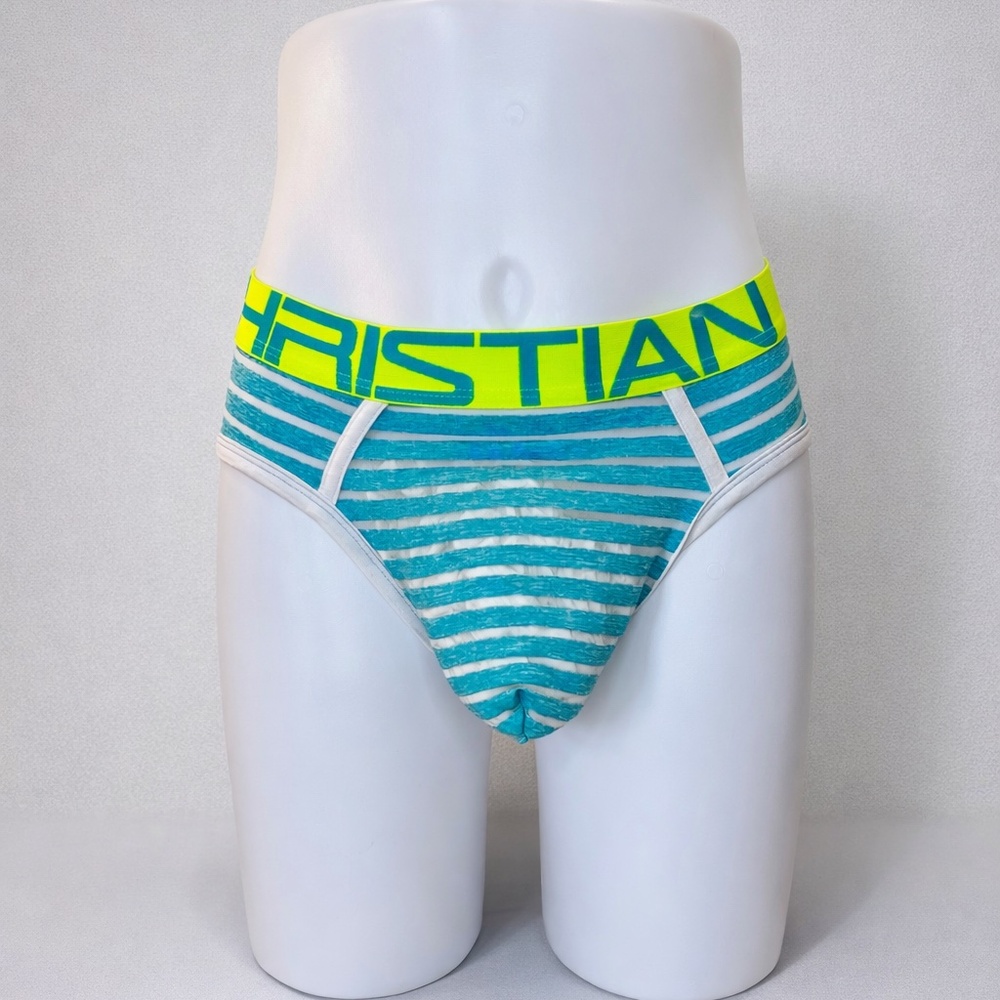 Andrew Christian Stripped Brief Size L